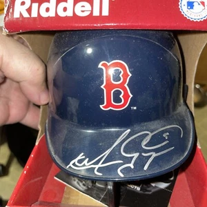 Upper Deck Nomar Garciaparra Boston Red Sox Signed Autographed Mini Helmet - Picture 1 of 8