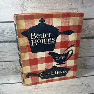 Vintage Better Homes and Gardens New Cook Book 1953 1962 SPIRAL BOUND - Picture 1 of 15
