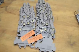 Entrelec TE Conectivity M4/6 4mm2 900 V Din Rail Terminal Block 35 Qty Lot NEW - Picture 1 of 2