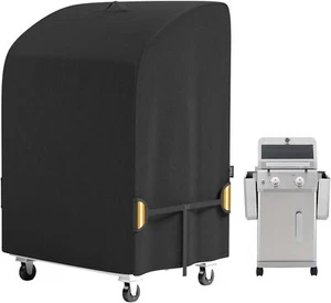 BBQ Grill Waterproof 2 Burner Gas Grill 420D Cover for 32" W x 24" D x 43" H New - Picture 1 of 9