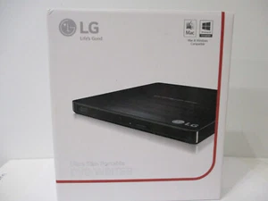 LG Ultra Slim Tragbarer DVD Brenner ~ GP60NB50 ~ Mac TV Konnektivität ~ Brandneu! - Bild 1 von 10