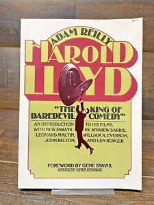 HAROLD LLOYD: THE KING OF DAREDEVIL COMEDY By Adam Reilly Scarce 1977 1st Print - Picture 1 of 12