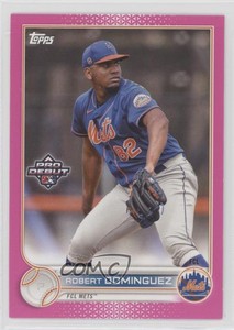 2022 Topps Pro Debut Fuchsia /199 Robert Dominguez #PD-160