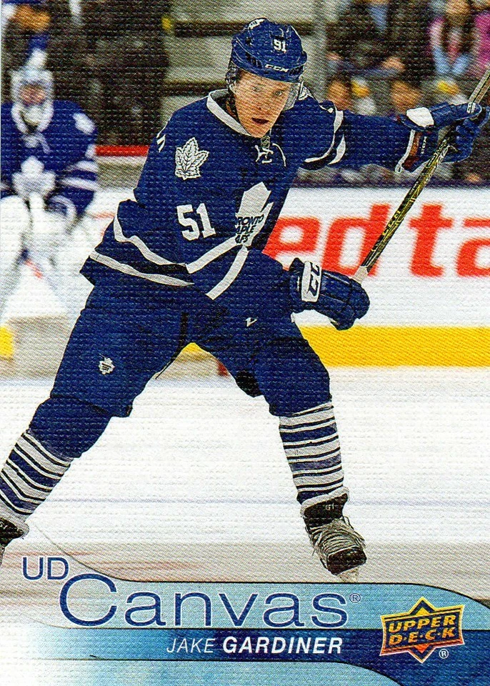 Jake Gardiner 16/17 UD Canvas #C78 - Image 1 of 1