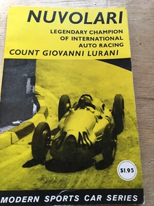 Nuvolari by Count Giovanni Lurani Legendary Champion o International Auto Racing - Picture 1 of 3