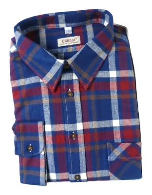 Condor Hemd, Herrenhemd, Jagdhemd, Freizeithemd, Flanellhemd, Holzfällerhemd - Bild 1 von 2