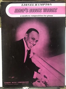 1944 LIONEL HAMPTON spartiti HAMP’S BOOGIE WOOGIE - Foto 1 di 1