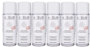 6x AESUB White 400ml - Scanning Spray - Photo 1/2