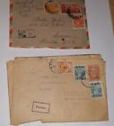Lot Of Two Stamped Air Letters From Yugoslavia To U S.