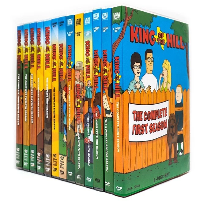 KING OF THE HILL The Complete Series Seasons 1-13 (DVD,37 Discs Set) Free Ship - Image 1 of 1