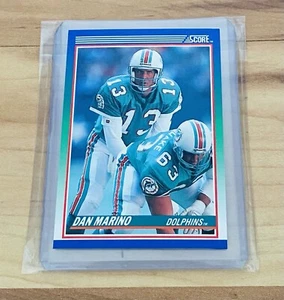 1990 Score Football Card #13 Dan Marino (Dolphins) Vintage NFL Mint - Picture 1 of 2