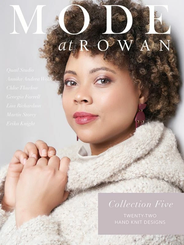Mode Rowan Collection Five Knitwear Knitting Patterns - Image 1 of 1