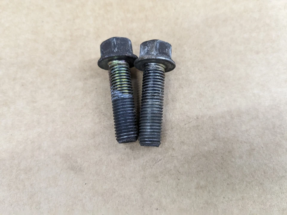 90-05 Mazda Miata MX5 OEM Front Brake Caliper Bracket 2 Bolt Set Pair 99756-1035 - Image 1 of 3