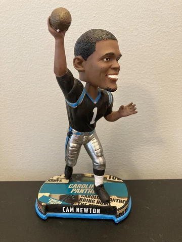 Cam Newton Bobblehead Bobble Head Carolina Panthers NFL Headline FOCO 63/2017 Cover