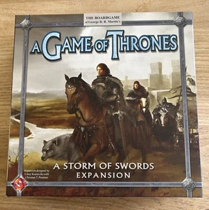 A STORM OF SWORDS Expansion for 1st Ed. Game of Thrones Board Game by FFG OOP - Picture 1 of 7