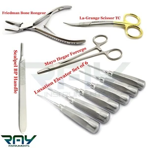 Alicates elevadores de luxación dental para extracción dental instrumentos quirúrgicos veterinarios - Imagen 1 de 5