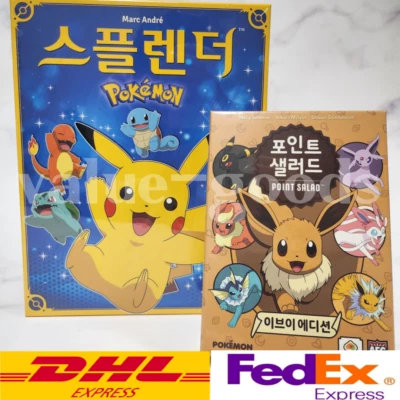 Splendor Pokemon Pikachu and Friends&Point Salad Eevee edition juego de mesa ... - Imagen 1 de 4