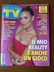 TV SORRISI E CANZONI 15/2025 ILARY BLASI LUCIO CORSI -GRETA FERRO ALBERTO ANGELA - Foto 1 di 1