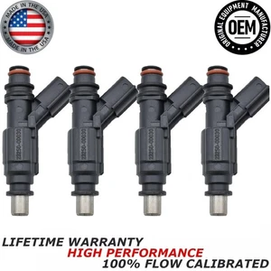 4x Inyector de combustible Denso nuevo fabricante de equipos originales para Pontiac Vibe 2003 1,8 L l l4 #23250-0D030 - Imagen 1 de 6