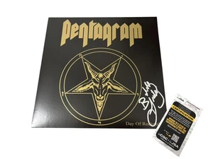 PENTAGRAMA BOBBY LIEBLING FIRMADO AUTÓGRAFO DÍA DEL AJUSTE DE CUENTAS DISCO DE VINILO CERTIFICADO DE AUTENTICIDAD JSA - Imagen 1 de 3