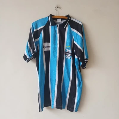 Vintage Grêmio FBPA 1993–1995 Rare Gracis Home XL Shirt Brazilian Football - Image 1 of 4