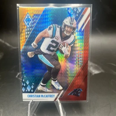 2021 Panini Phoenix - Christian McCaffrey #18 Fire Burst - Image 1 of 2