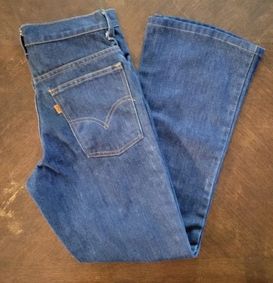 Vintage 1978 Levi's Mens 29x32 Orange Tab Boot Cut 746-0917 Retro 70s Casual - Image 1 of 4