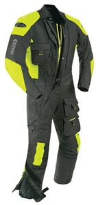 Joe Rocket Survivor Suit One-Piece Suit (X-Large, Black/Hi-Viz Neon) - Picture 1 of 3