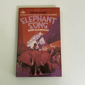 ELEPHANT SONG Barry Longyear Science Fiction 1982 Paperback Book - Bild 1 von 7