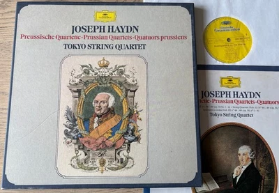 DG 2740 135 HAYDN PRUSSIAN QUARTETS 3-LP BOX SET TOKYO (1979) NM GERMANY - Image 1 of 4