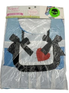 Alice Trick-or-Treat Bag Costume Accessory - One Size - Blue/White, Polyester - Picture 1 of 1