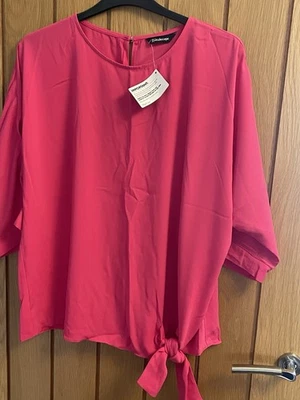 BNWT Fuchsia Pink Blouse From Kaleidoscope Size 22 - Image 1 of 4