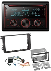 Pioneer 2DIN DAB MP3 Bluetooth USB CD Autoradio für Skoda Praktik Superb Yeti - Bild 1 von 7