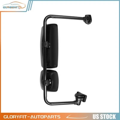 Mirror Complete Passenger Side Clear Black Heated For 03-15 Freightliner M2 Foto 1 de 4
