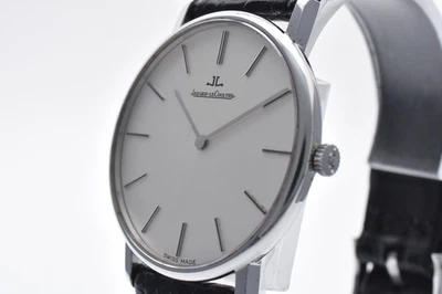Vintage [Exc +5] JAEGER LECOULTRE 9226.42 Manual SilverDial Men Watch From JAPAN - Image 1 of 4