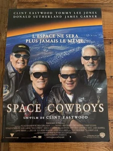 C Eastwood J Garner T Lee Jones D Sutherland SPACE COWBOYS FRENCH POSTER 15x23 - Picture 1 of 6