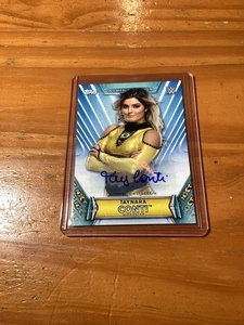 2019 Topps Women’s Division WWE Taynara Tay Conti Autograph Card AEW - Picture 1 of 2