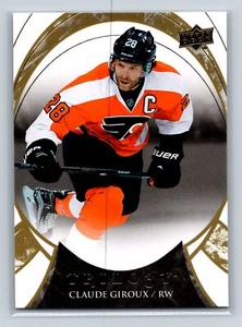 2015 Upper Deck Trilogy Claude Giroux #66 Philadelphia Flyers - Picture 1 of 2