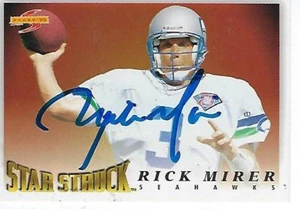 Rick Mirer Firmado 1995 Puntuación #232 - Seattle Seahawks - Imagen 1 de 1