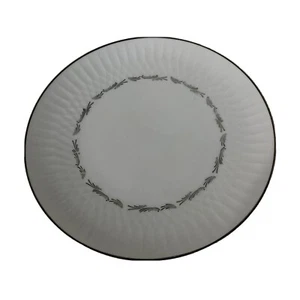 Noritake Porzellan Speiseteller Grauholzmuster Vintage - Bild 1 von 3