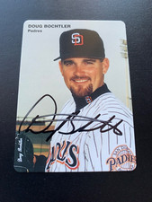 Doug Bochtler Signed 1996 Mother's Cookies #18 Card San Diego Padres Auto COA