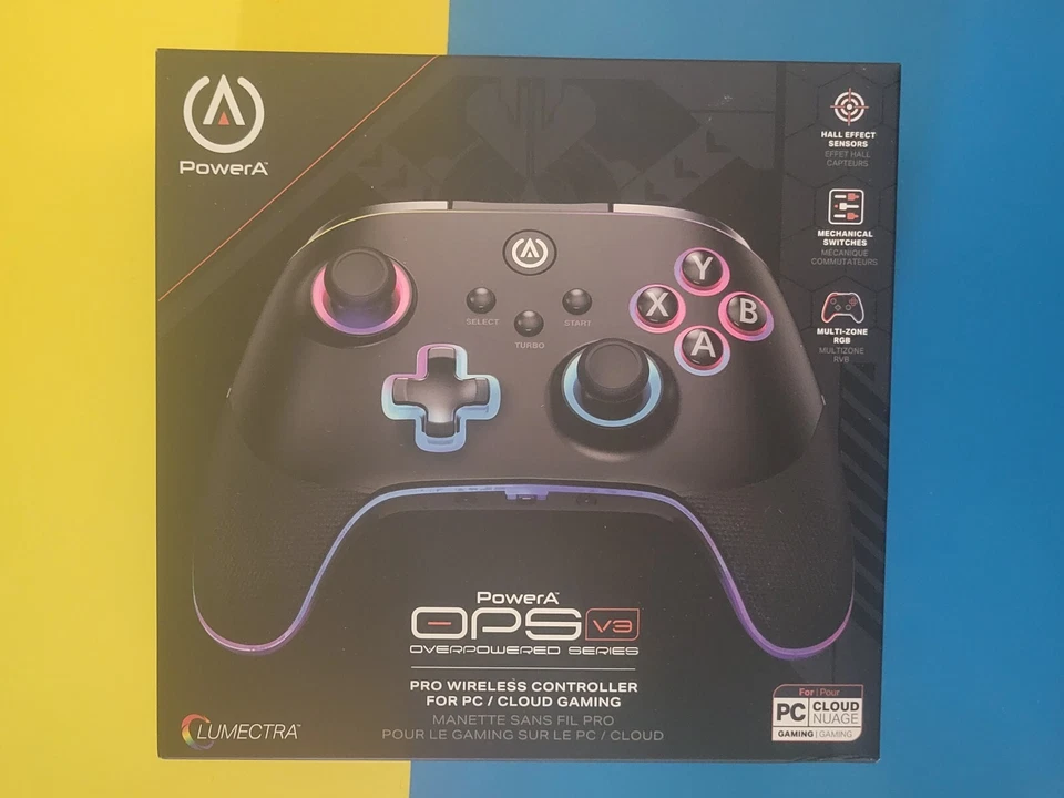 NEW - PowerA OPS v3 Pro Wireless Controller for PC & Cloud Gaming with Lumectra - Image 1 of 1