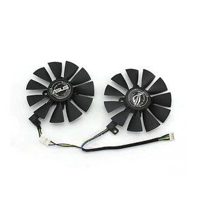 Langlebiges Reparaturteilrafikkarten-Lüfter für ASUS DUAL GeForce GTX1060 1070 - Afbeelding 1 van 8