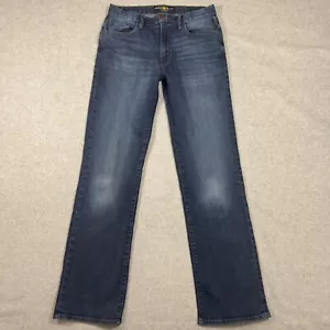 Lucky Brand 181 Relaxed Straight Jeans Men's Size 31Wx34L Blue Medium Wash - Picture 1 of 11