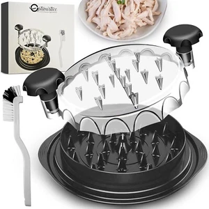 Trituradora de Pollo Grande Mejorada Herramienta Trituradora de Pechuga de Pollo Giratoria Antideslizante Kit - Imagen 1 de 7