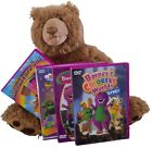  Barney & Friends Colorful World Live & More Lot Of 4 DVDs Educational  - Tested