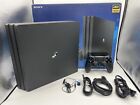 Sony Ps4 Playstation 4 Pro Jet Black 1tb Cuh-7100b B01 002