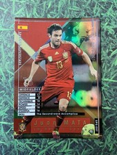 Panini WCCF 2013-14 Juan Mata La Roja Extra Refractor Soccer card Spain