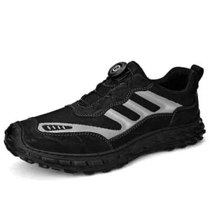 Men's Outdoor Breathable Casual Loafers Mesh Walk Shoes Trainer Fashion Sneakers - Picture 1 of 21