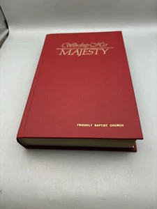 Worship His Majesty Hymnal (Red cover isbn G-941565009) 1987 Red Cover - Picture 1 of 9